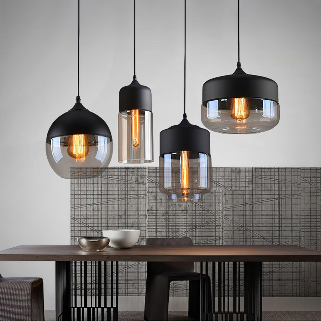 Crescent Quartet Pendant Lamp