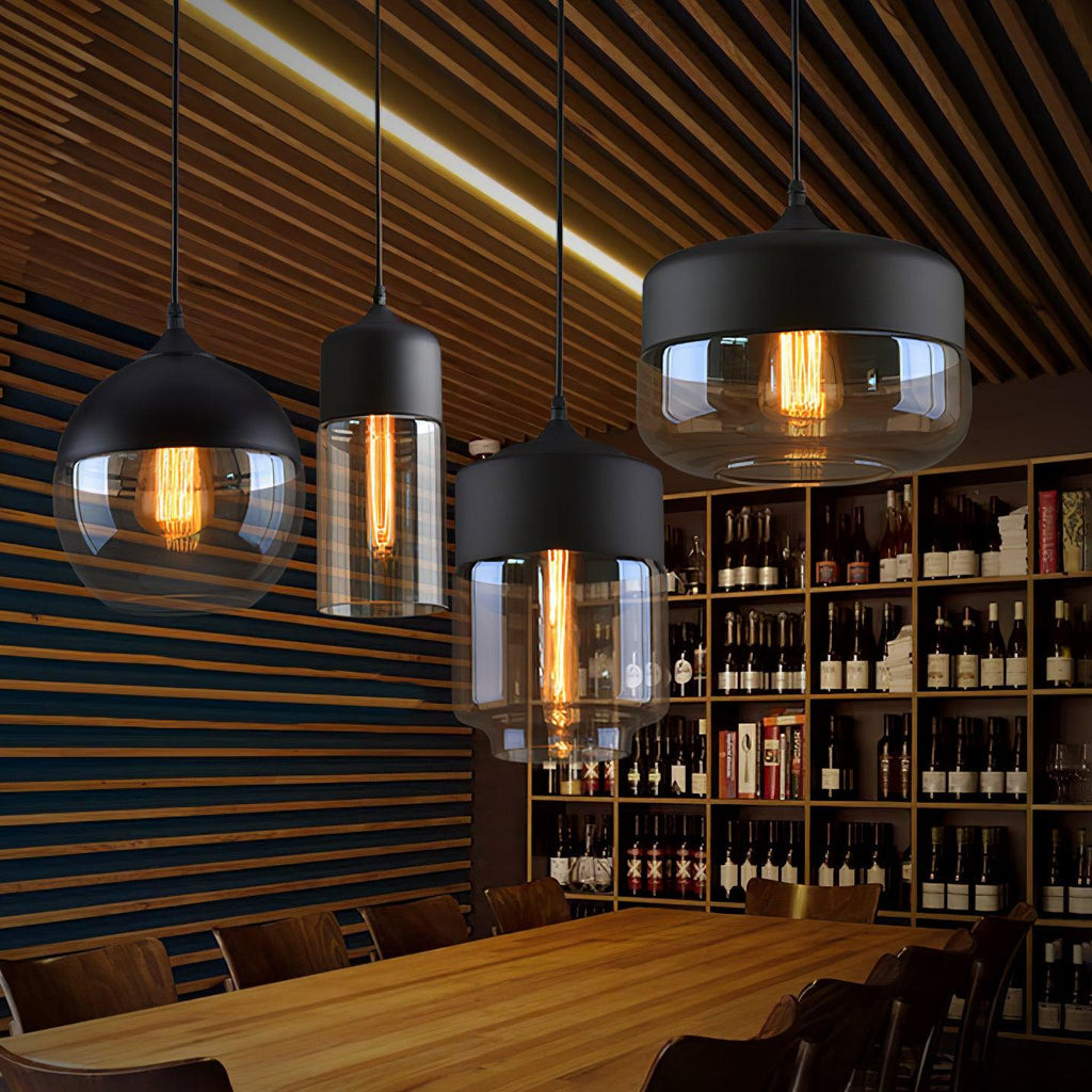 Crescent Quartet Pendant Lamp