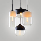 Crescent Quartet Pendant Lamp