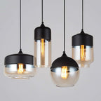 Crescent Quartet Pendant Lamp
