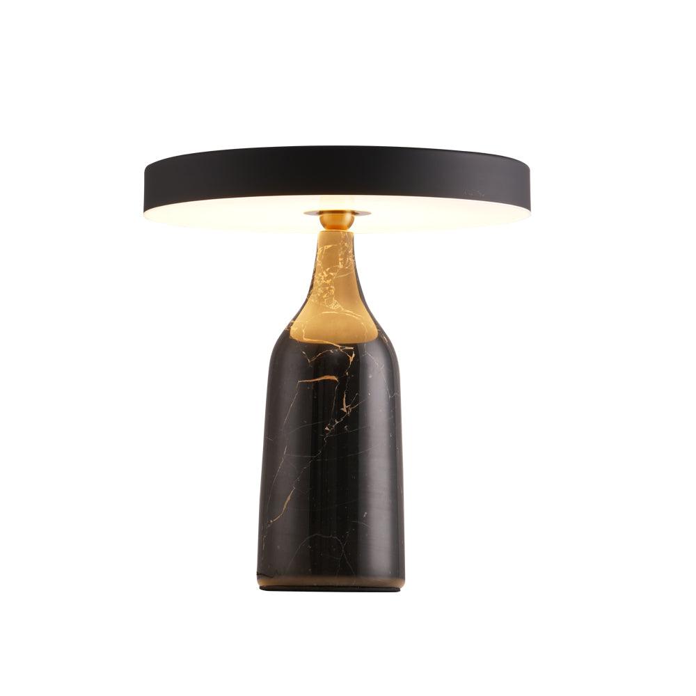Eddy Table Lamp ? 12.6″ x H 13.2″ / Dia 32cm x H 33.6cm / Black / US plug Table lamp