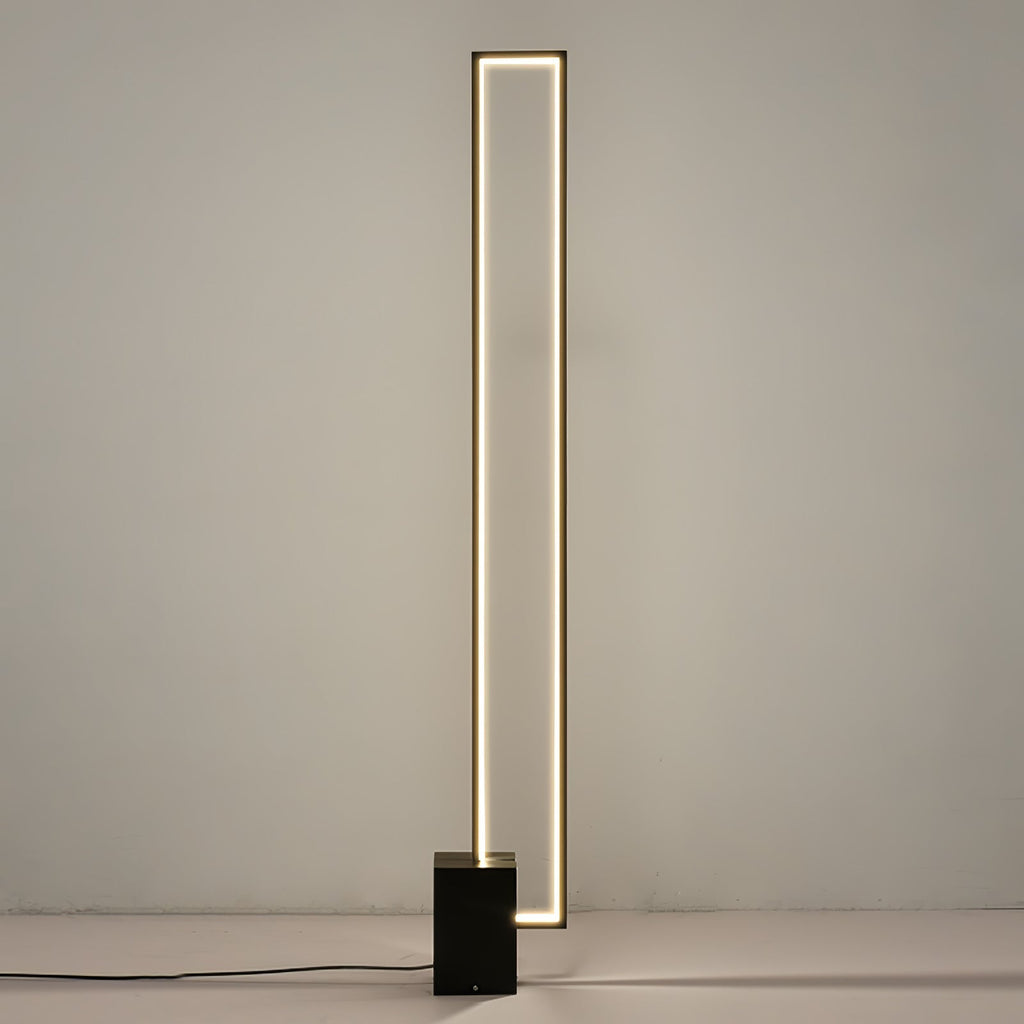 Edge Floor Lamp L 10.8″ x H 63″ / L 27.5cm x H 160cm / Warm Light / US Plug Floor lamp