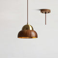 Edmund Pendant Light ∅ 7.9″ x H 5.9″ / Dia 20cm x H 15cm / Brass＆Walnut color Pendant light