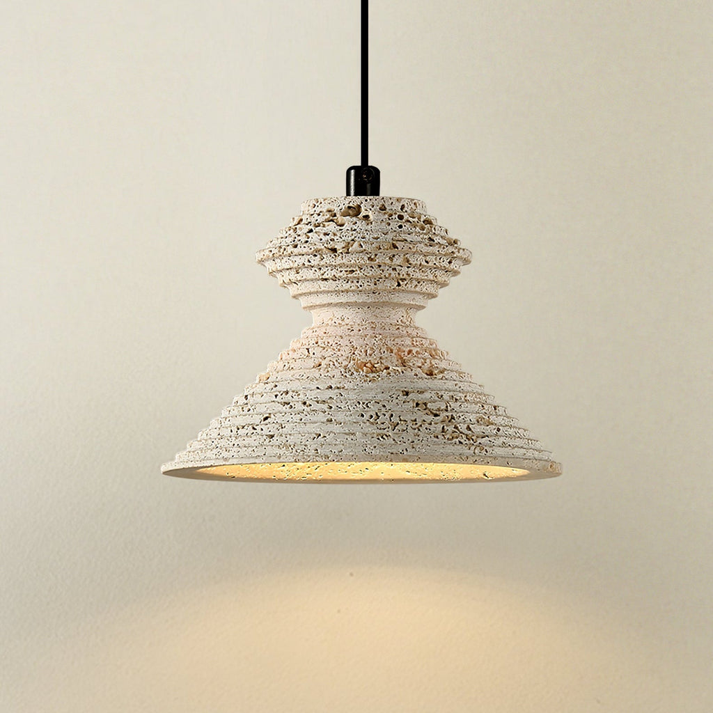 Eira Travertine Pendant Light
