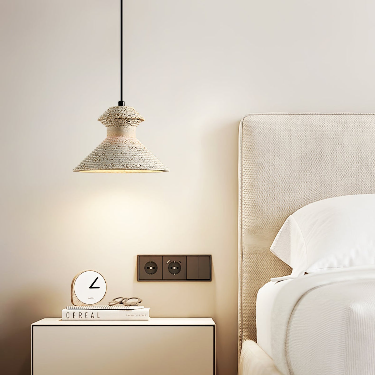 Eira Travertine Pendant Light