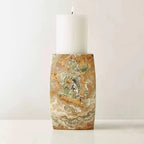 Elara Agate Candle Holder