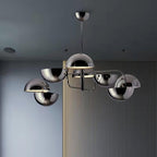 Elisabeth Penta Chandelier ∅ 31.5 x H 39″ / Dia 80cm x H 100cm / Black Chandelier
