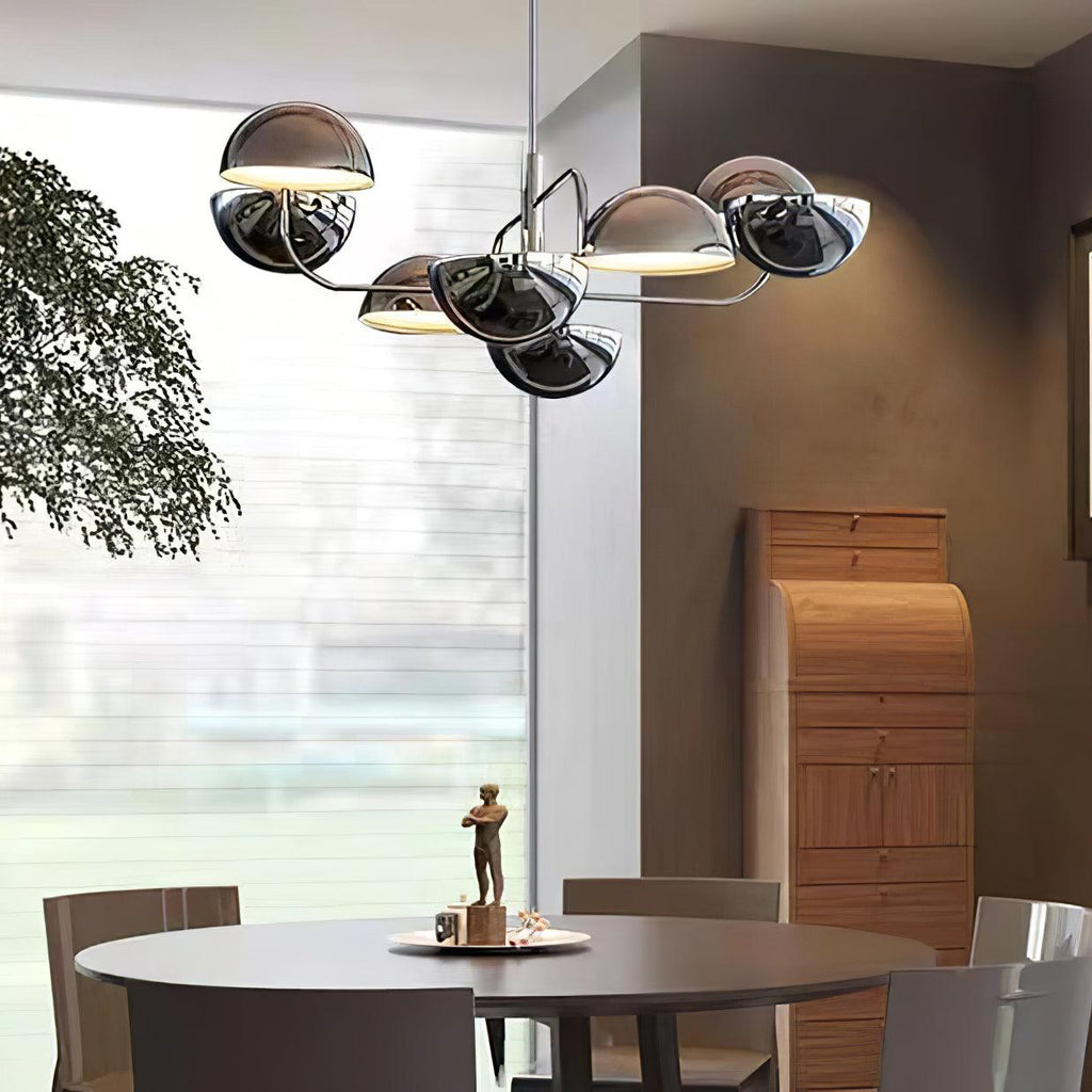 Elisabeth Penta Chandelier ∅ 31.5 x H 39″ / Dia 80cm x H 100cm / Black Chandelier