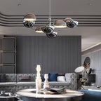 Elisabeth Penta Chandelier ∅ 31.5 x H 39″ / Dia 80cm x H 100cm / Black Chandelier