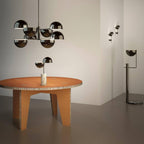 Elisabeth Penta Chandelier ∅ 31.5 x H 39″ / Dia 80cm x H 100cm / Black Chandelier