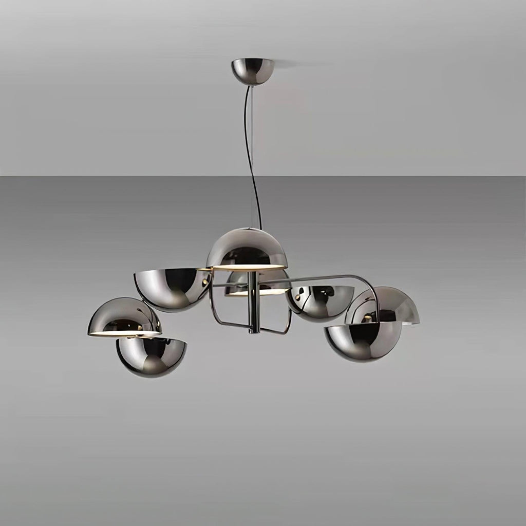Elisabeth Penta Chandelier ∅ 31.5 x H 39″ / Dia 80cm x H 100cm / Black Chandelier