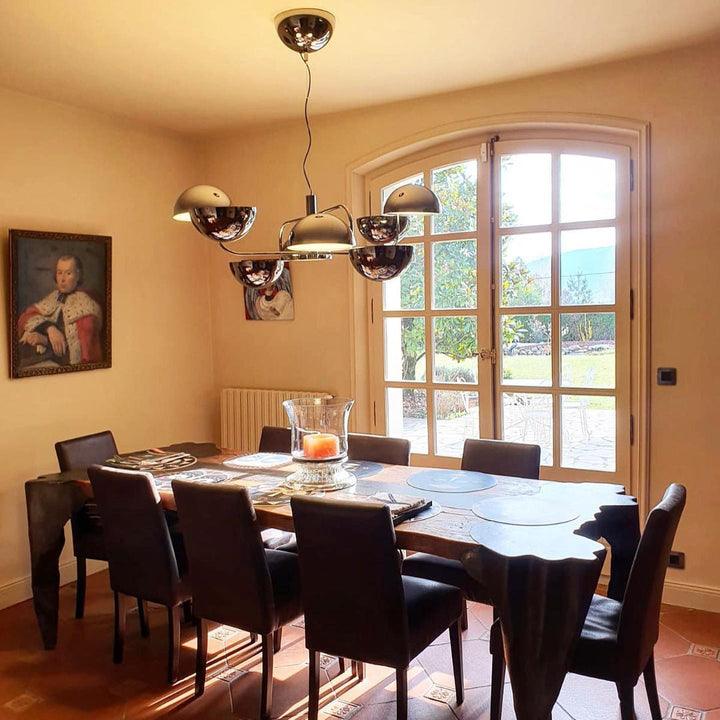 Elisabeth Penta Chandelier ∅ 31.5 x H 39″ / Dia 80cm x H 100cm / Black Chandelier