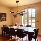 Elisabeth Penta Chandelier ∅ 31.5 x H 39″ / Dia 80cm x H 100cm / Black Chandelier