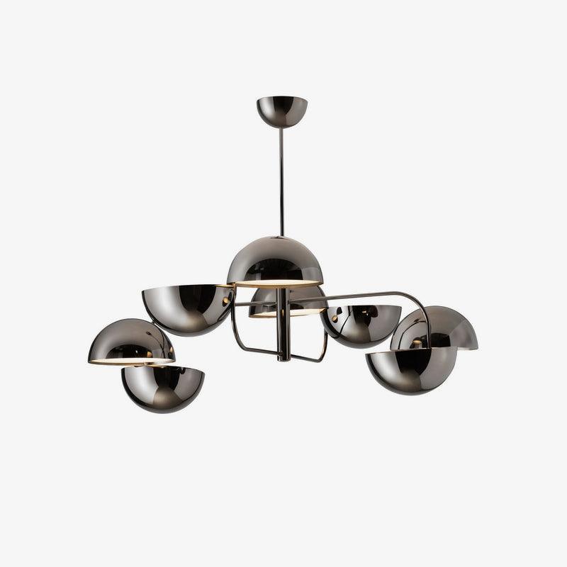 Elisabeth Penta Chandelier ∅ 31.5 x H 39″ / Dia 80cm x H 100cm / Black Chandelier