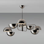 Elisabeth Penta Chandelier ∅ 31.5 x H 39″ / Dia 80cm x H 100cm / Black Chandelier