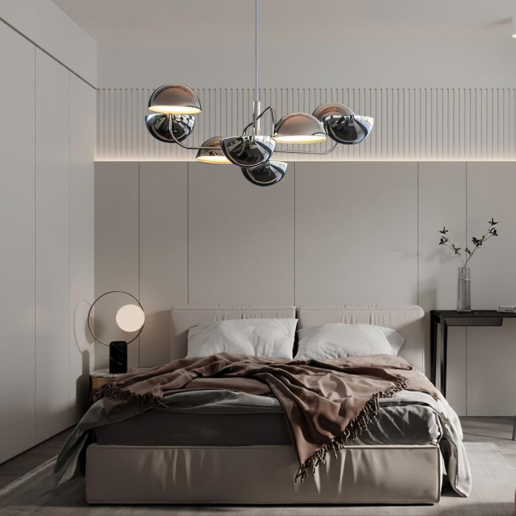 Elisabeth Penta Chandelier ∅ 31.5 x H 39″ / Dia 80cm x H 100cm / Black Chandelier