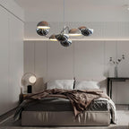 Elisabeth Penta Chandelier ∅ 31.5 x H 39″ / Dia 80cm x H 100cm / Black Chandelier