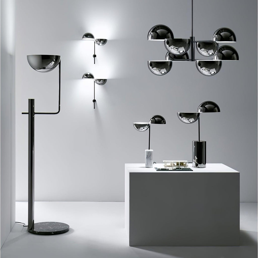 Elisabeth Penta Chandelier ∅ 31.5 x H 39″ / Dia 80cm x H 100cm / Black Chandelier