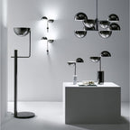 Elisabeth Penta Chandelier ∅ 31.5 x H 39″ / Dia 80cm x H 100cm / Black Chandelier