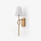 Ellery Alabaster Cone Sconce