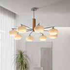 Elliptical Persimmon Chandelier Chandelier