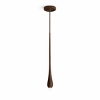 Elongated Teardrop Pendant Light