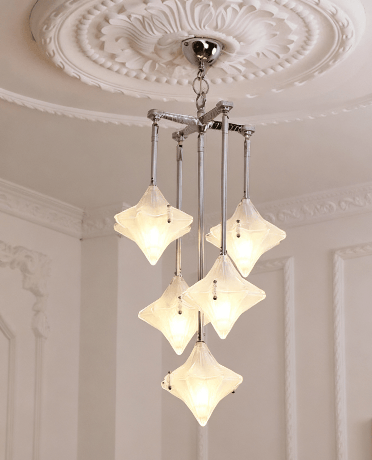 Elowen Long Prism Star Chandelier
