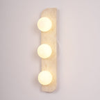 Elysian Travertine Plug-in Wall Light