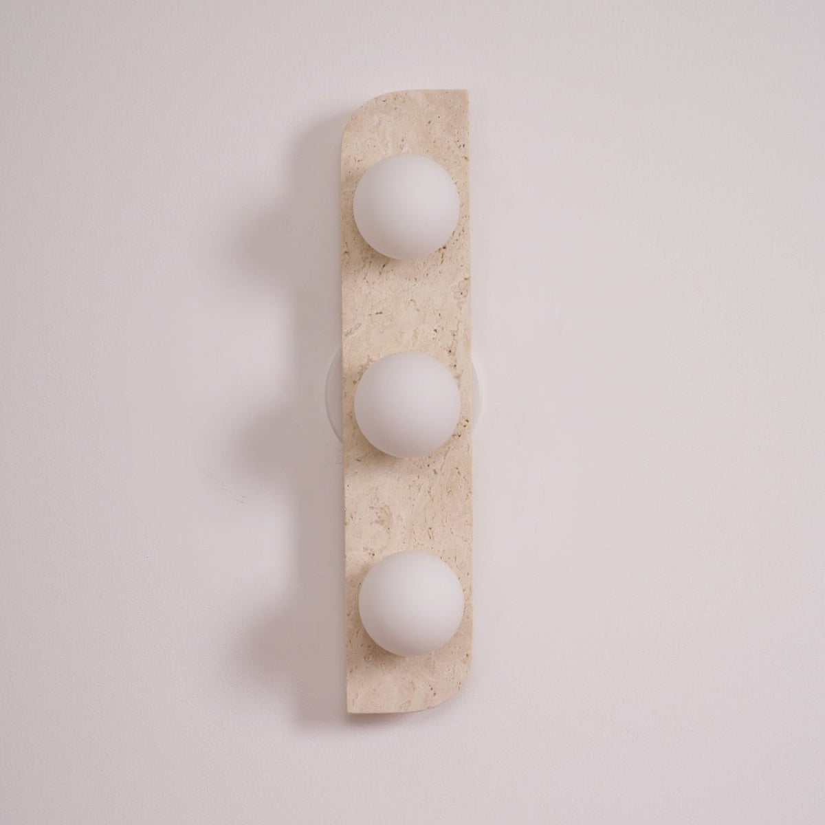 Elysian Travertine Wall Light