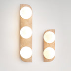 Elysian Travertine Wall Light