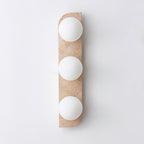 Elysian Travertine Plug-in Wall Light
