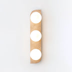 Elysian Travertine Plug-in Wall Light