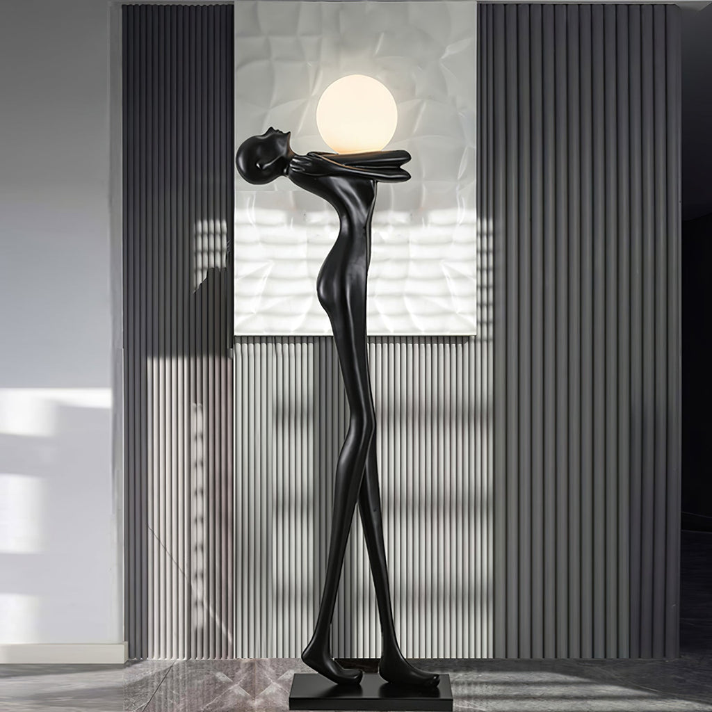 Embrace Ball Sculpture Floor Lamp Floor lamp