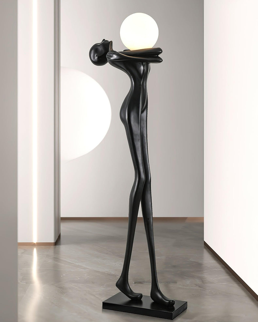 Embrace Ball Sculpture Floor Lamp Floor lamp