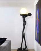 Embrace Ball Sculpture Floor Lamp Floor lamp