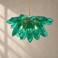 Emerald Crystal Chandelier