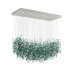 Emerald Rainfall Crystal Customize Chandelier