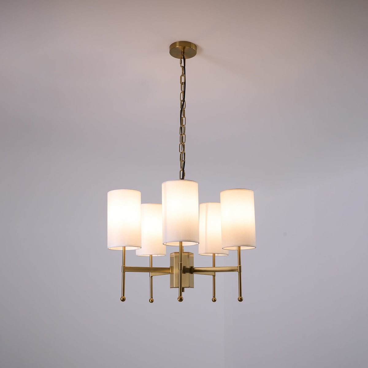 Brilliancess Brass Chandelier