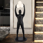 Enlightened Figure Sculptor Floor Lamp Floor lamp