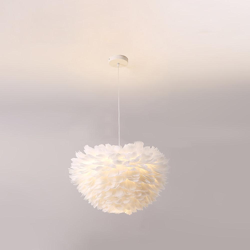 Eos Pendant Lamp ∅ 15.8″ x H 9.8″ / Dia 40cm x H 25cm / White Pendant light
