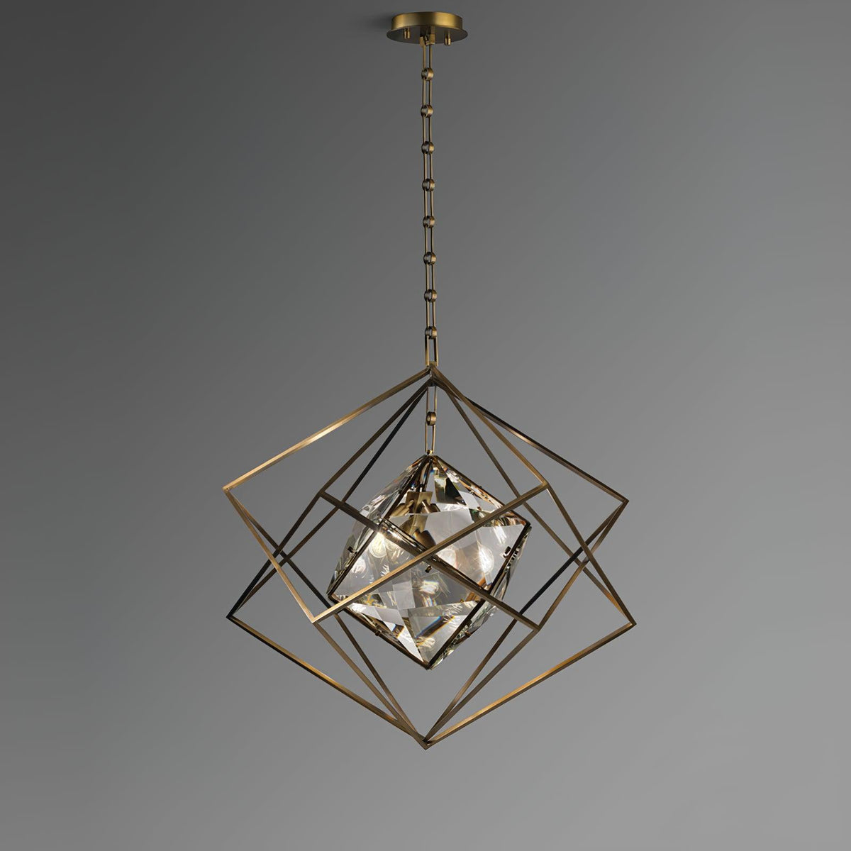 Epic Pendant Light ∅ 12.8″ x H 12.8″ / Dia 32.5cm x H 32.5cm / Brass Pendant light