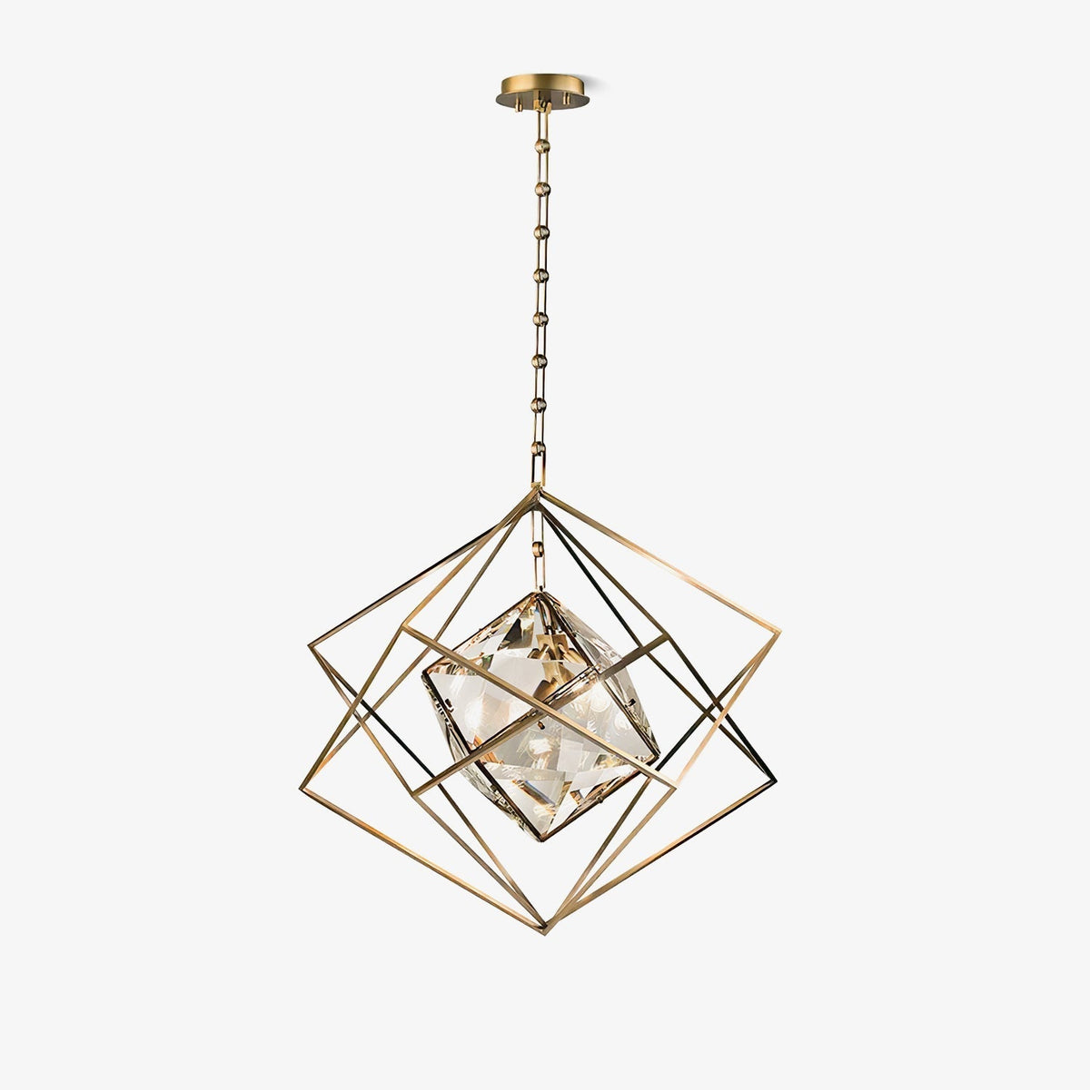 Epic Pendant Light ∅ 12.8″ x H 12.8″ / Dia 32.5cm x H 32.5cm / Brass Pendant light