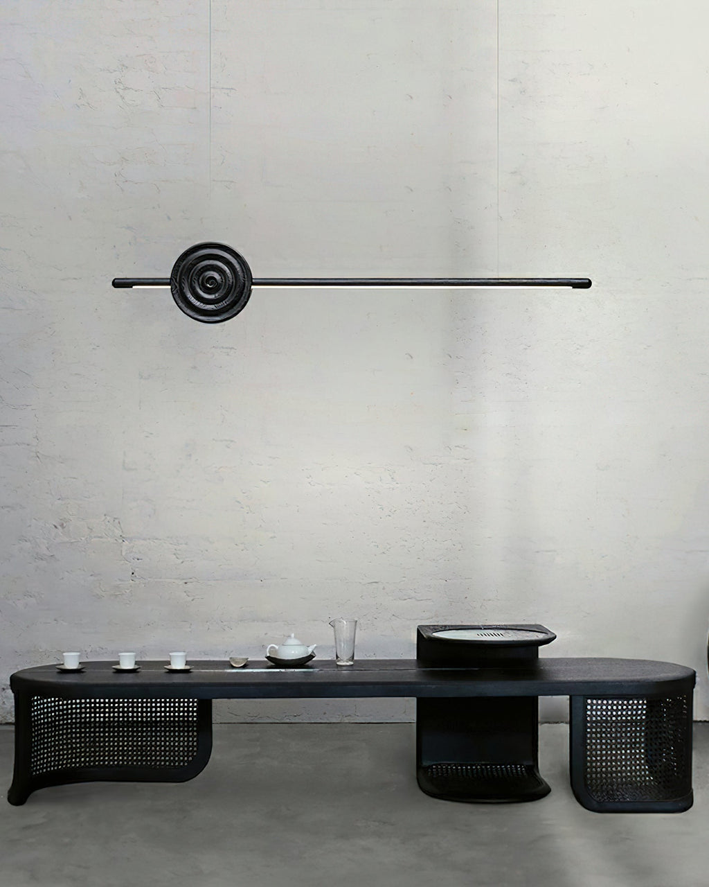 Erhu Wood Chandelier Chandelier