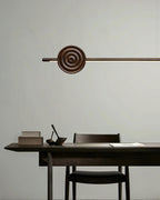 Erhu Wood Chandelier Chandelier