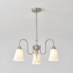 Esther Chandelier 3 heads ∅ 24.4″ x H 18.9″ / Dia 62cm x H 48cm / Nickel Chandelier