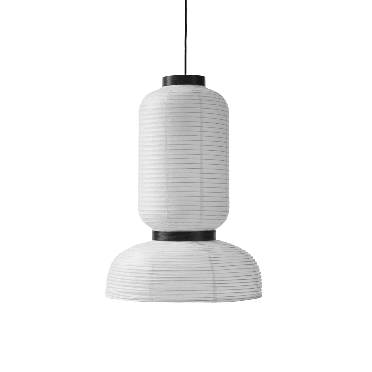 Rice Paper Lantern Pendant lamp JH3 ∅ 17.7″ x H 25.6″ / Dia 45cm x H 65cm / White Pendant light