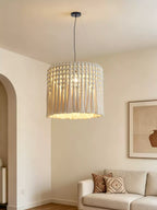 Cotton Tassel Pendant Lamp