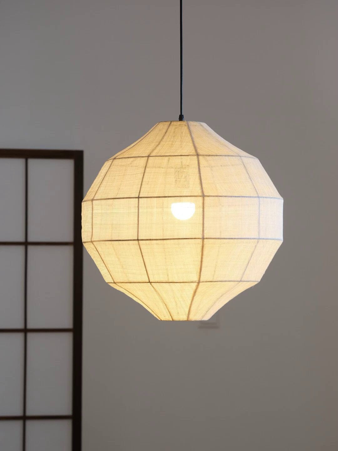 Facet Fabric Pendant Lamp