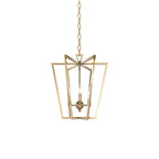 Farmhouse Lantern Chandelier Model A ∅ 16.1″ x H 18.5″/ Dia 41cm x H 47cm / Brass Chandelier