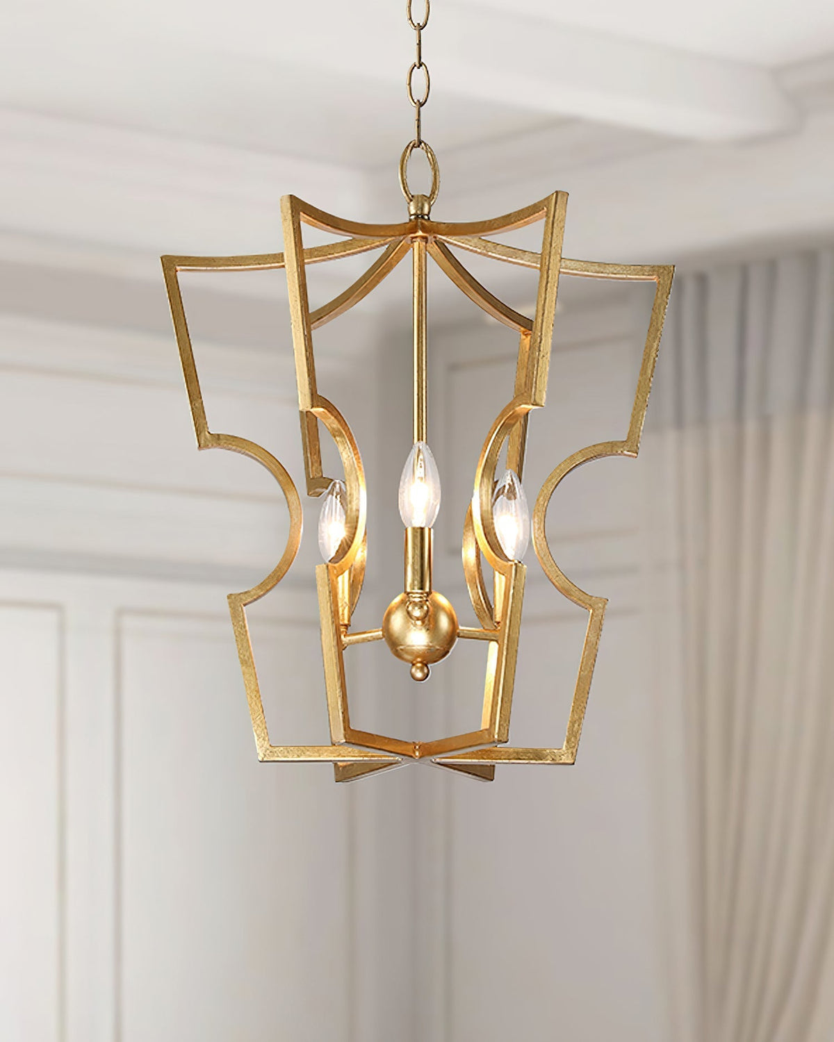 Farmhouse Lantern Chandelier Chandelier